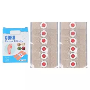 12 шт. подушечек для удаления мозолей, подушечек для мозолей, прочный клейкий дышащий пластырь для удаления мозолей на ногах
