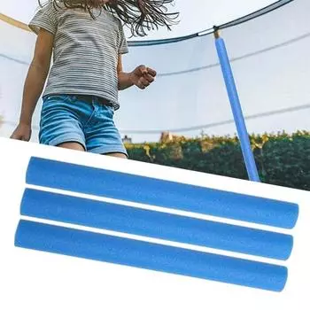 12 шт., предотвращают травмы, синие, практичные, цилиндрические, удобные, губчатые трубки, губчатые трубки 12pcs