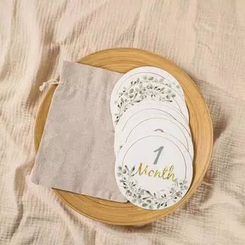 12 шт., прочная детская карта с номером, подарки для новорожденных, веха, фотография, карта для ребенка 12pcs