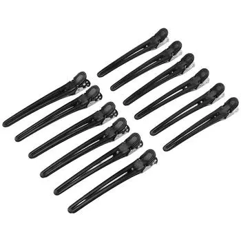 12 шт., прочные, предотвращающие скольжение, бесшовные профессиональные заколки для волос для парикмахерской, стилиста