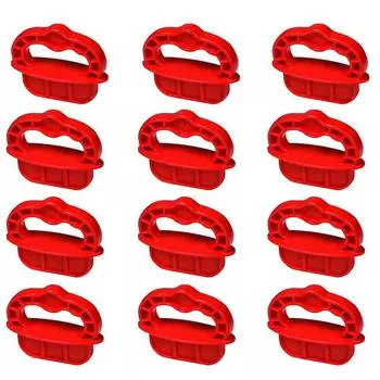 12 шт., проставочные кольца для палубы, портативные проставочные кольца для настила, приспособление для палубы, промежуточное кольцо для композитной доски, обработанной под давлением