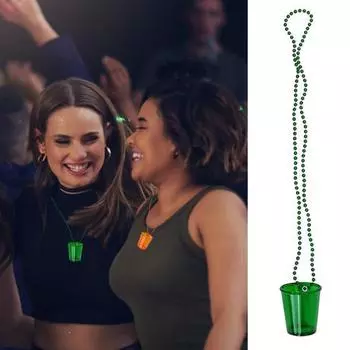 12 шт. прозрачная цепочка из бисера, чашка для свадебного душа, бокал для вина, украшение для девичника, пластиковые бокалы для вина с цепочкой