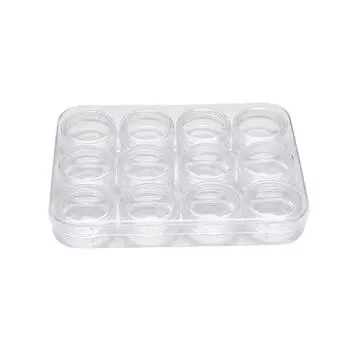 12 шт. прозрачный мягкий футляр для контактных линз набор дорожный очиститель шайба держатель коробка для хранения