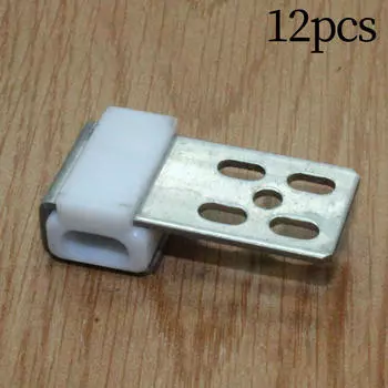 12 шт., пружинные зажимы для дивана, соединители толщиной 1,5 мм, металлические аксессуары с пятью отверстиями, обивка