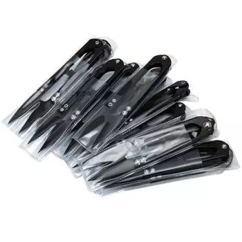 12 шт. пружинных ножниц для пряжи UShaped SK5 из высокоуглеродистой стали для вышивки крестиком DIY Clipper