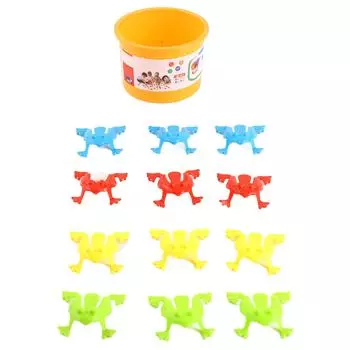 12 шт. прыгающие лягушки игровые игрушки сувениры на вечеринку день рождения игрушки экшн фигурки для девочек мальчиков