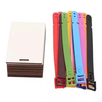 12 шт. пустые багажные бирки плотность картона пластиковые двухсторонние печатные бирки для чемодана своими руками