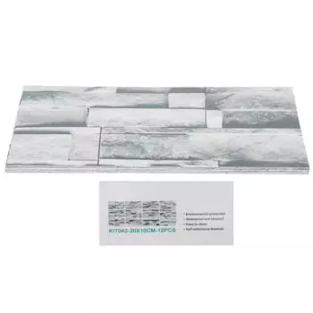 12 шт. ПВХ-плитка наклейка водонепроницаемая самоклеящаяся ванная комната кухня гостиная декор пол