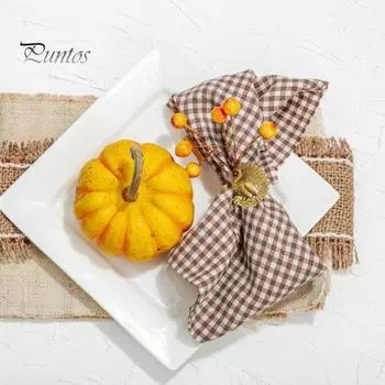 12 шт. Ретро пряжки для салфеток в форме индейки-павлина, регулируемые по размеру, дизайн для украшения стола, кольца для салфеток, салфетки на Новый год, День благодарения античная золотой