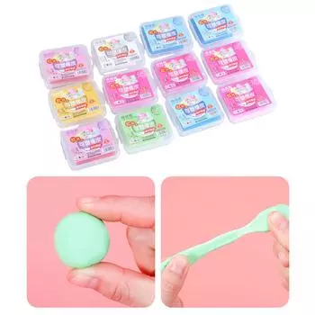 12 шт. резинок-клячек, мягкие ластики для рисования, резинки-клячки, канцелярские принадлежности для школы и офиса для черчения