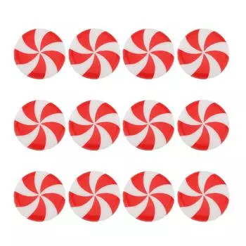 12 шт., ручки для шкафа, украшения, силиконовые, конфетные, ручки-тяги для праздника