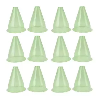 12 шт. садовых колпаков, пластиковые многофункциональные защитные покрытия для растений, купольные колокольчики, прозрачная банка