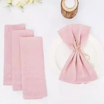 12 шт. салфетки для ужина 30X45 см мягкие хлопковые салфетки моющиеся подшитые края для свадьбы, детского душа, дня рождения, Рождества украшения