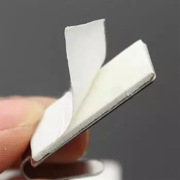 12 шт. самоклеящиеся домашние кухонные настенные двери из нержавеющей стали держатель крючок вешалка 1*1*1cm серебряный