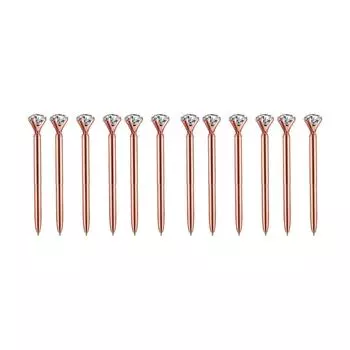 12 шт. шариковых ручек разных цветов со сменным стержнем, элегантная широко используемая гелевая ручка для учебы и офиса