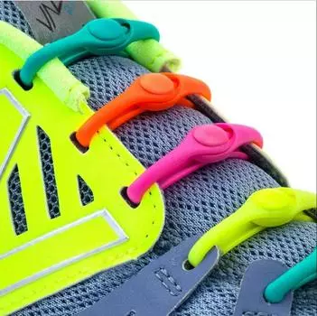 12 шт. силиконовые шнурки для обуви без завязок, шнурки, эластичные шнурки, кроссовки для детей и взрослых, резиновые шнурки, один размер подходит для всей обуви оранжевый