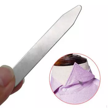 12 шт. система поддержки воротника для мужских рубашек, женской униформы, вечеринки 5.08cmx1cmx0.08cm