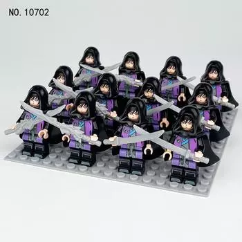 12 шт., скульптурные игрушечные строительные блоки убийцы для детских подарков