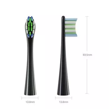 12 шт сменных насадок для электрической зубной щетки Oclean X/ X PRO/ Z1/ F1/ One/ Air 2 /SE Sonic с насадками из мягкой щетины DuPont