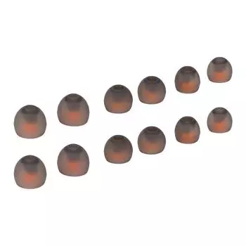 12 шт. сменных насадок для ушей, шумоизоляция, удобные силиконовые насадки для большинства наушников