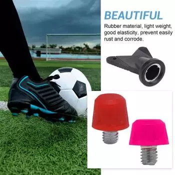 12 шт. сменных шипов для футбольной обуви 7 мм, 10 мм, шипы для регби с ключом для занятий спортом в помещении и на открытом воздухе зелёный