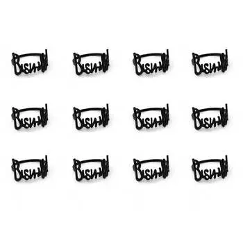 12 шт. сплава кольца для салфеток Бисмиллах мусульманские Карим отель западный ресторан салфетки пряжка ювелирные изделия пятно свадьба