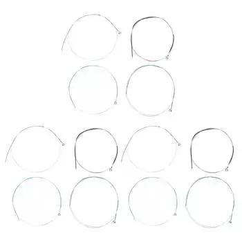 12 шт. струны для скрипки медный сплав профессиональная замена струн для скрипки 1/2 1/4 3/4 4/4 серебро