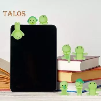 12 шт. светящаяся фигурка человека, клейкая, светящаяся в темноте ПВХ кукла человека, светящаяся мультяшная фигурка человека, статуя, скульптура, украшение для рабочего стола, орнамент 12pcs