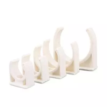 12 шт. U-образный зажим для водопроводных труб, белые хомуты для труб OD, портативный U-образный зажим для водопроводных труб, рабочий