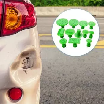 12 шт. универсальные легкие эффективные вытягивающие пластины для ремонта вмятин на автомобильных присосках для мотоцикла красный