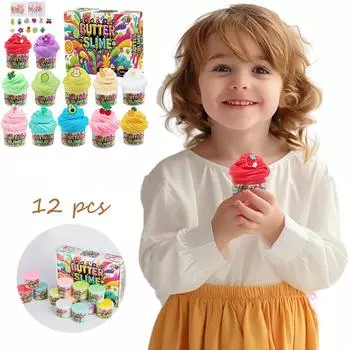 12 шт. Веселые игрушки-лизуны своими руками, уникальный подарок для детей