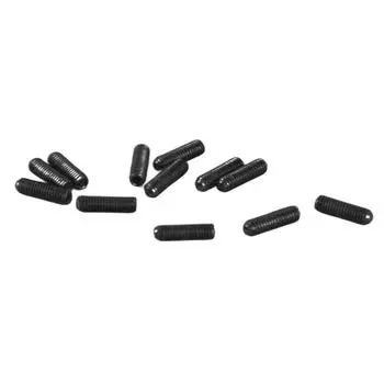 12 шт. Винты регулировки высоты седла электрогитары, шестигранные винты для регулировки высоты бриджа, золото чёрный