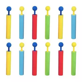 12 шт. Водный пистолет игрушка Мягкий пенопласт ЭВА Водный пистолет Водный распылитель Сверхлегкий Детская уличная водная игрушка для групповых занятий 1 Set