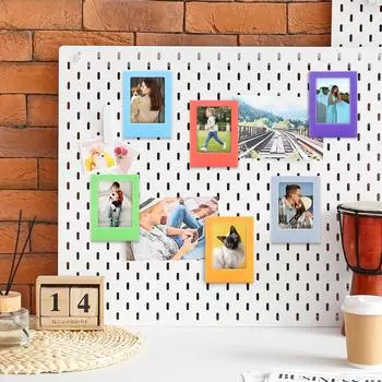 12 шт. в упаковке 3 дюйма магнитная рамка для фото на пластиковом столе держатель 12 pieces