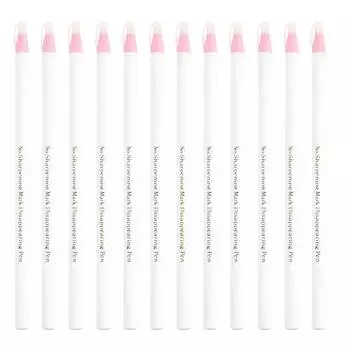 12 шт. в упаковке, невидимая стираемая ручка для портного, портного, маркировка, швейные принадлежности