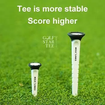 12 шт. в упаковке, регулируемые пластиковые тройники, уменьшающие трение и боковое вращение, длинные и короткие тройники для гольфа