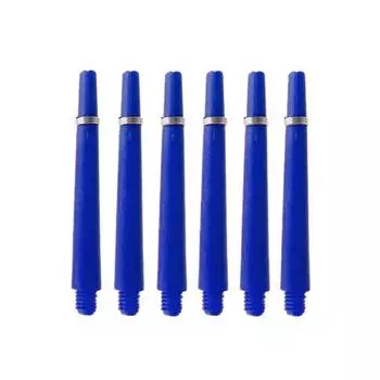 12 шт. винт 35 мм, нейлоновые валы, короткие стержни для замены дротиков 35mm синий