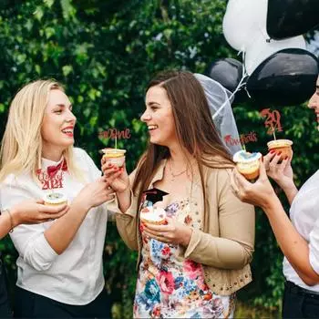 12 шт. выпускной сезон празднование торт реквизит вставка колпачок кекс топпер украшение для вечеринки топперы 2024 карты декор бумага выбор 12pcs золотой