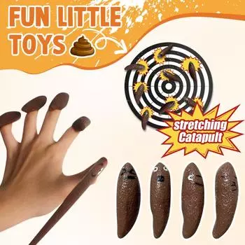 12 шт. забавных детских пальчиковых игрушек, сувениры для вечеринок в виде слона для взрослых мужчин, липкие резиновые летающие стреляющие игрушки, детские подарки One Size