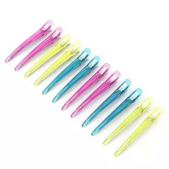 12 шт. заколки для волос для укладки секций, бытовые портативные женские заколки для волос «утконос»