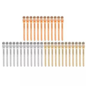 12 шт. Заколки для волос с клювом утки, большой угол раскрытия, более плотная сила зажима, удобная и практичная Rose Gold