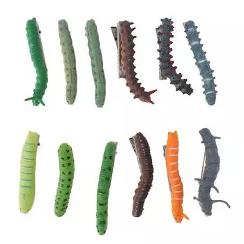 12 шт. заколок для волос, аксессуары для волос на Хэллоуин для женщин и девочек, 9 размер, заколки для волос в стиле панк-хоррор для пап