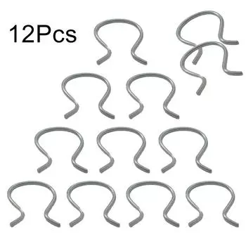 12 шт. зажимы для автомобильной ручки, фиксатор рукоятки двери, набор подковообразных зажимов для Chevrolet - Pontiac, сменные аксессуары CHINA