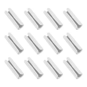 12 шт., зажимы для простыней, пластиковые нескользящие зажимы, захваты для пододеяльников, крепления для матраса, держатель для простыней, прищепка для домашней одежды 12pcs / 1set розовый