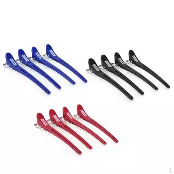 12 шт. зажимы для секционирования волос в салоне парикмахерских услуг