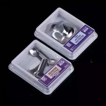 12 шт. зубных проксимальных передних полосок 1,888 1,387 Маленькие 1,388 Большие 1,533 Двойные передние матрицы Матричные системы Стоматологические материалы as the picture