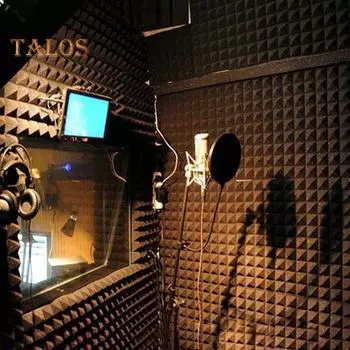 12 шт. Звукоизоляционные пенопластовые панели 1 X 12 X 12 дюймов Студийные акустические стеновые панели высокой плотности для стен Звукопоглощающие панели Звукоизоляционные панели жёлтый