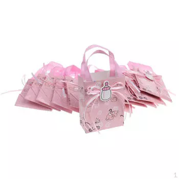 12 штук милой бумаги для детского душа для девочек и мальчиков, украшение для вечеринки