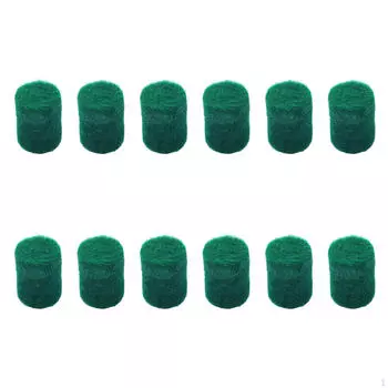 12 штук Подушечки для саксофона Колонки Легкие для сопрано и Аксессуары Позиционирование клавиш зелёный