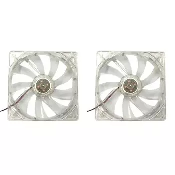 12 см 120 мм КРАСНЫЙ светодиод 12 В 4-контактный компьютерный корпус ПК кулер для охлаждения процессора светодиодный вентилятор /